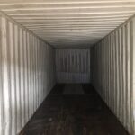 Contenedor rojo Cargo Worthy de 40 pies en excelente estado