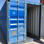 contenedor azul claro usado de 20 pies Portugal