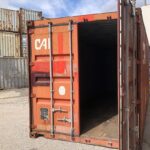 Contentor 20 pés usado vermelho CAI – Classe B / WWT – Image 4