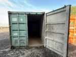Contentor 20 pés usado verde China Shipping Classe B - Imagen 3