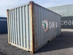 Contenedor usado gris de 20 pies MAG Container Line Clase A de carga frontal